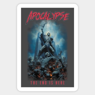 Apocalypse Heavy Metal Rock Sticker